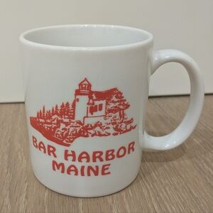Retro Bar Harbor Maine Mug